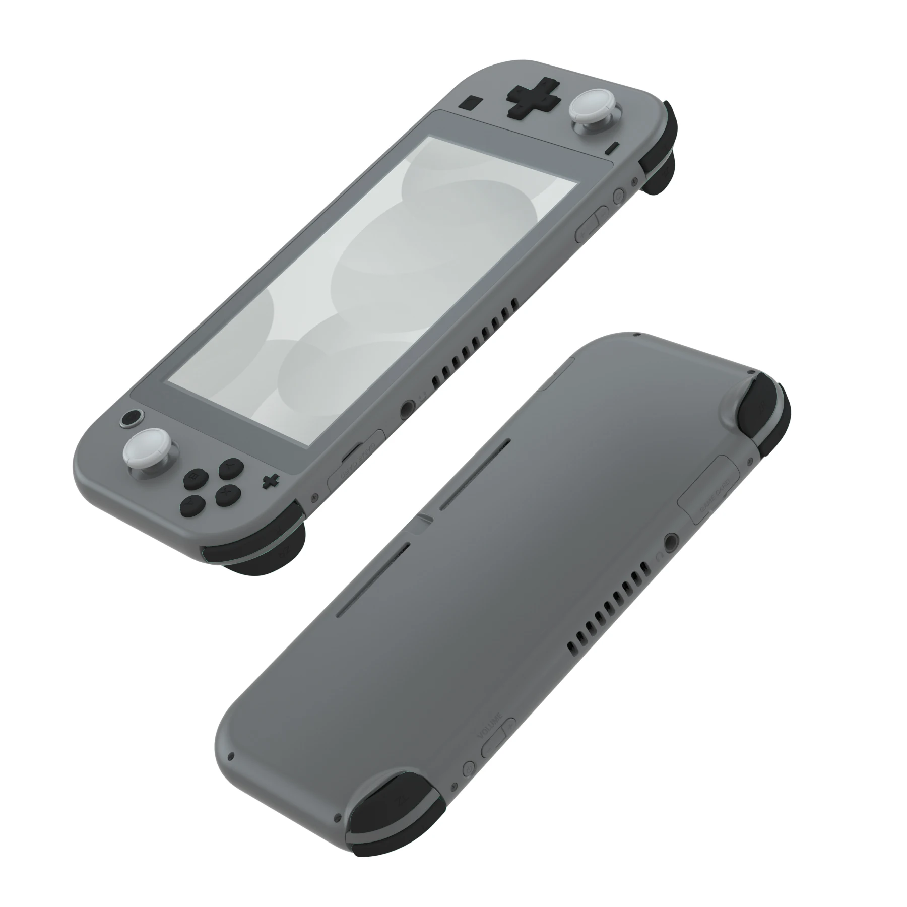 EXtremeRate-Botões de substituição com ferramentas, conjunto completo para NS Switch Lite-Preto