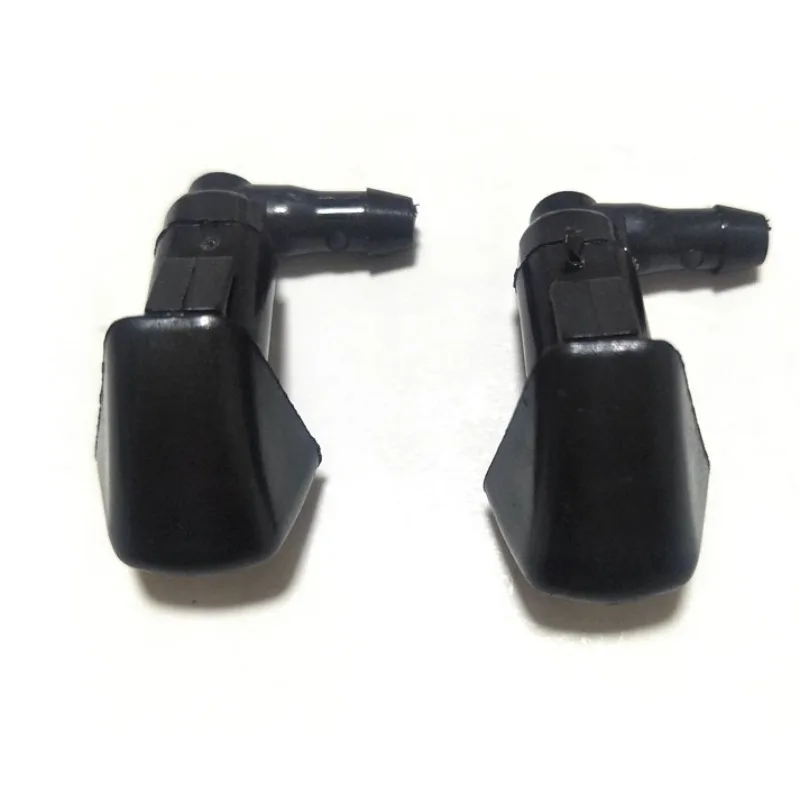 

1pair Wiper Fan-shaped Mist Spray Water Nozzle Windshield Hood Glass Wipers Washer Head for Byd L3 F6 G6 Sirius for Geely Boyu