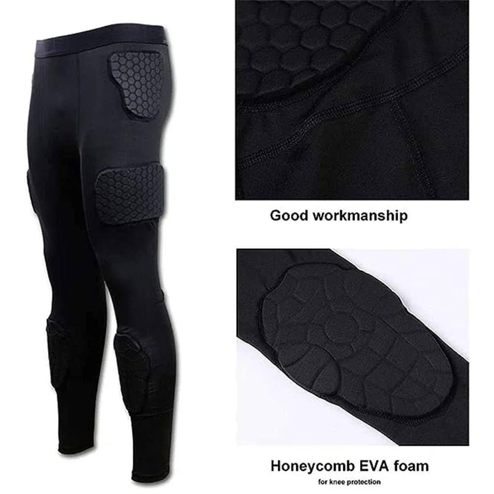 Motorcycle Full Body Armor Pants Body Underwear Motorbike Suit With 7Pcs EVA sponges Pads Motocross Racing Protective Gear