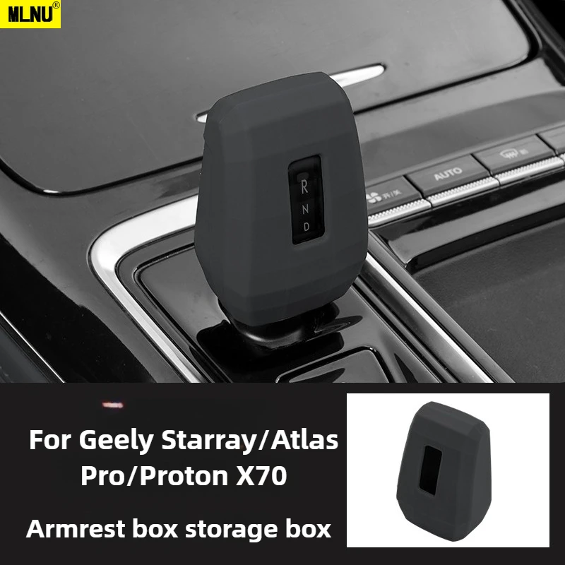 

Gear Shift Knob Cover For Geely Starray/Atlas Pro/Proton X70 Accessories 2024-2025-Premium Silicone Scratch-Resistant,Non-Slip