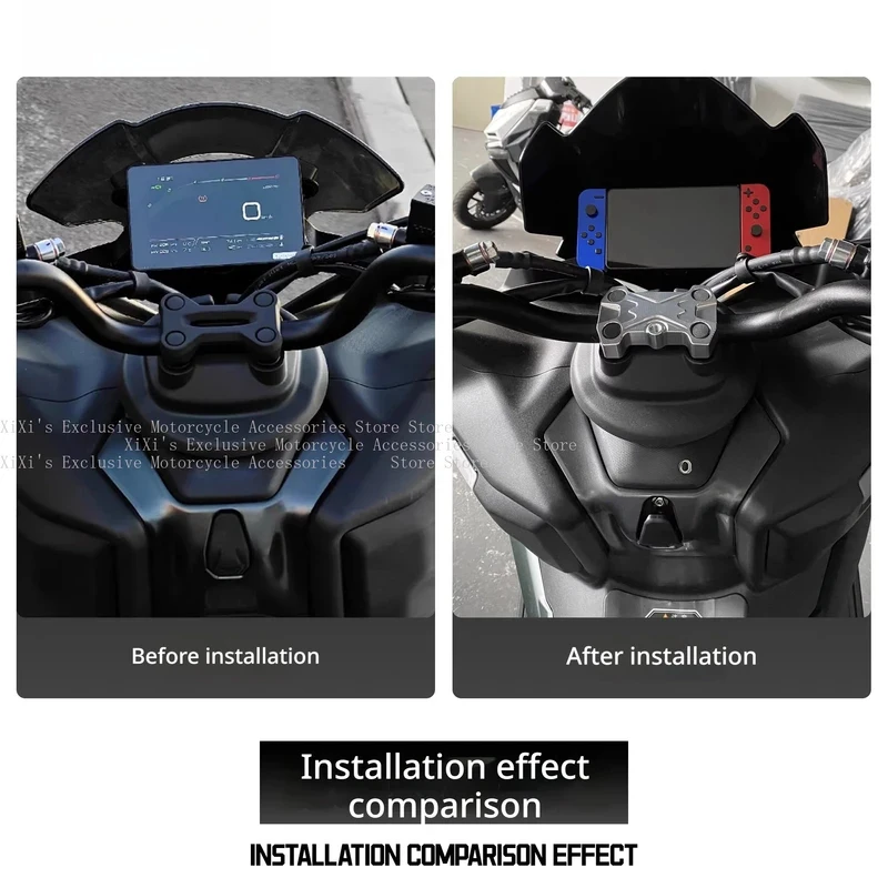 FOR ZONTES 150X Modified front end pressure code handlebar pressure block pressure cover aluminum alloy fixed block accessories