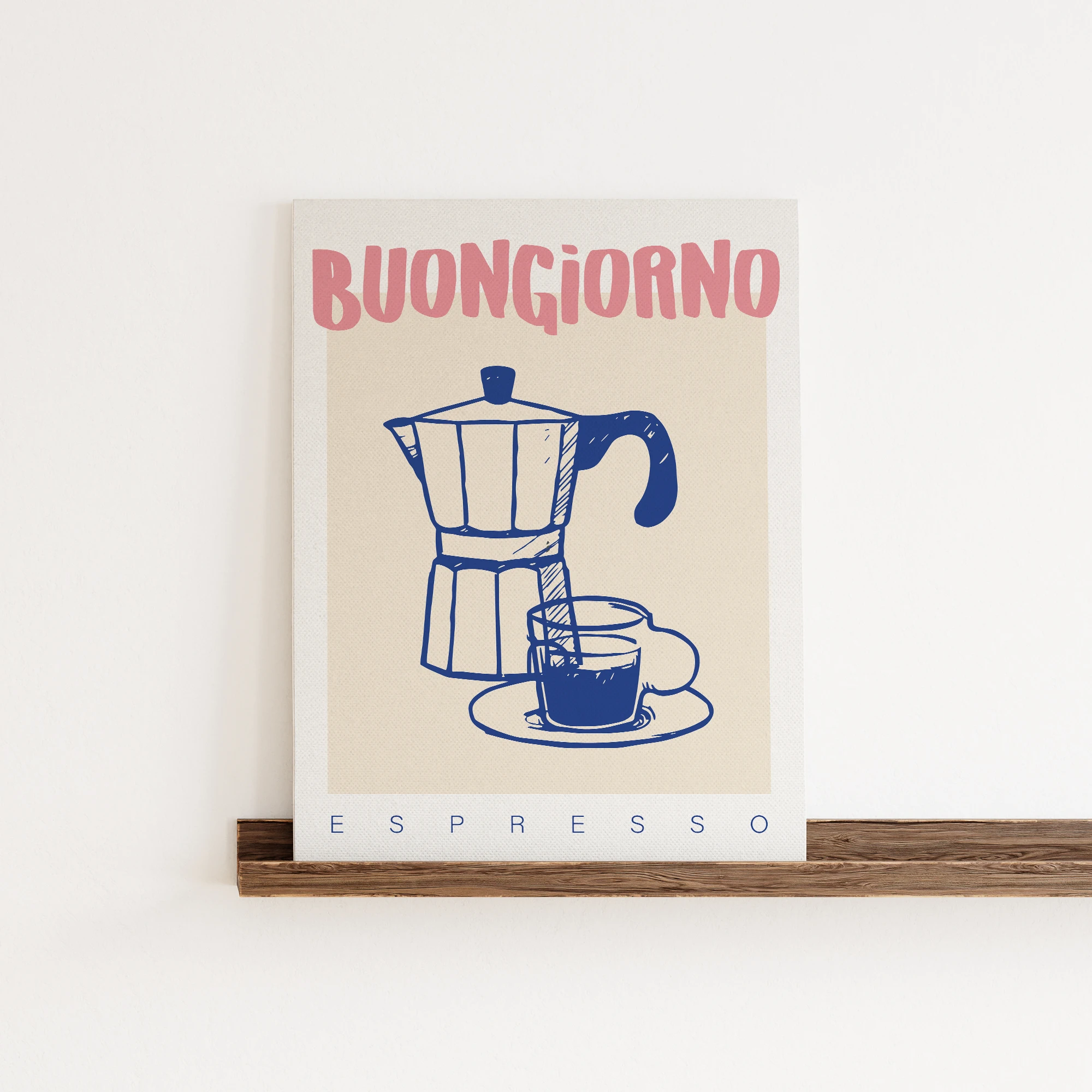 Moderno, moderno, Retro, Vintage, elegante, café expreso, impresiones artísticas de pared, lienzo, pintura, póster, imagen para oficina, cocina, decoración del hogar