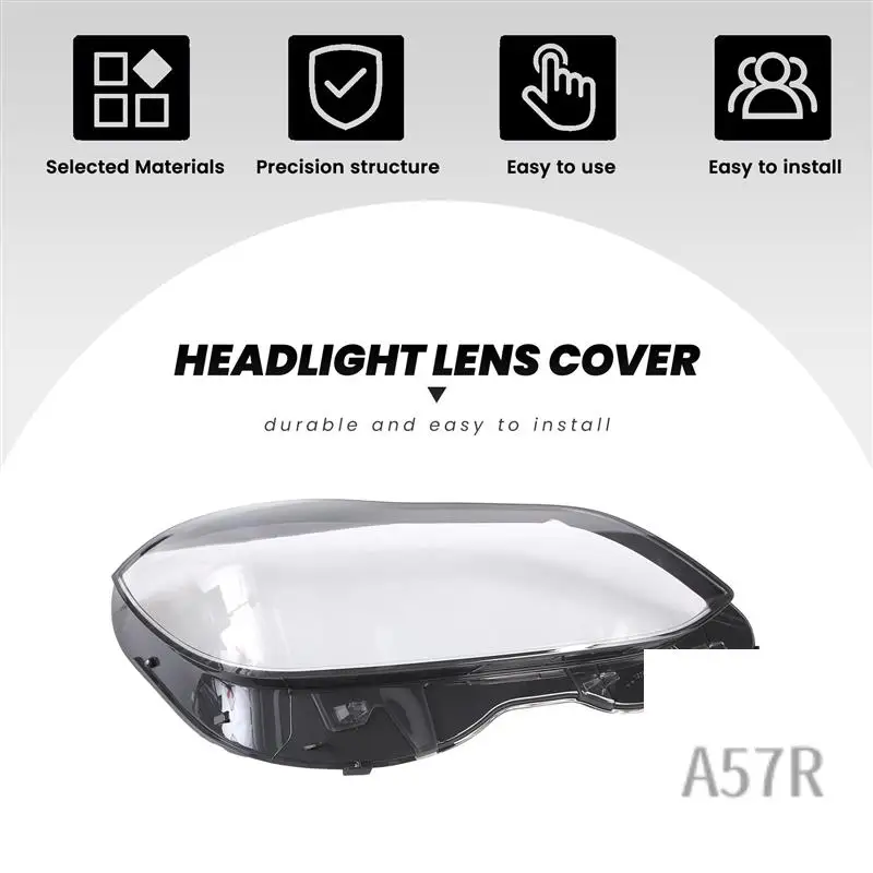 

7R-Side For Mercedes-Benz E Class W212 Facelift 2014-2015 E300 E350 Headlight Lens Cover Headlight Shade Shell Cover