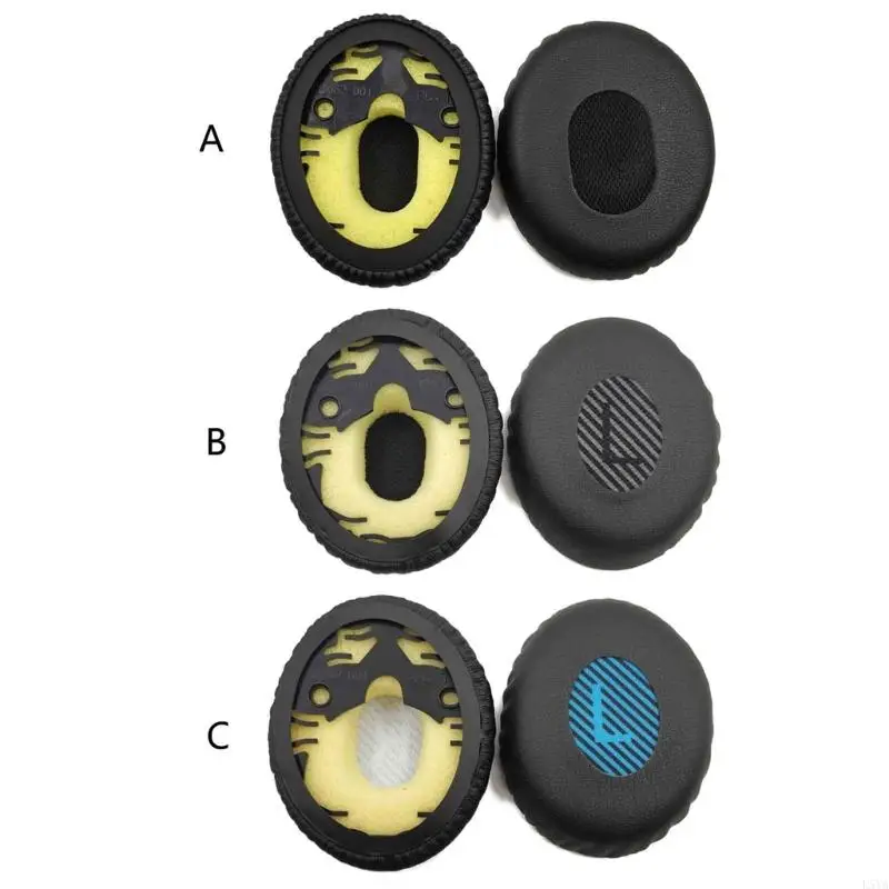 L5YA Ear Pads Sponge Cushion Replacement Elastic Cushion Earmuffs for Bose On-Ear OE, OE1, QC3 Headphone (1Pair)