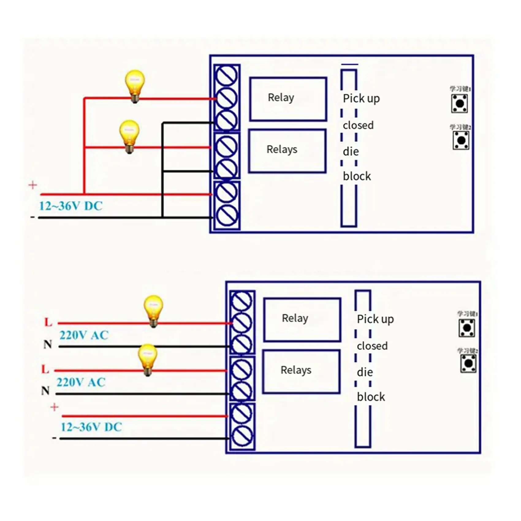

JHD 2X Wi-Fi RF-пульт для управления гаражными воротами и раздвижными дверями, умный выключатель Tuya, дистанционное управление, приемник 12В/24В, плавающий код