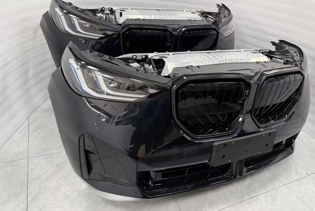 Immagine 5: Kit Carrozzeria Auto per X3 G45 G48 G08, Paraurti Anteriore Completo con Fari e Spoiler