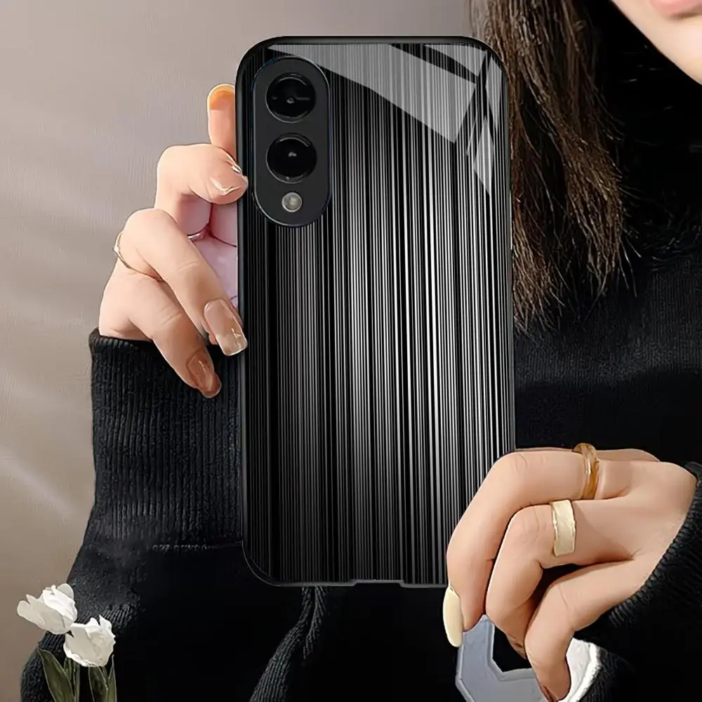 phone trend Man Introduction PhoneCase Glass PhoneCase for Samsung Galaxy S26 S25 S24 S23 S22 S21 FE,Ultra,Plus Dropresistant