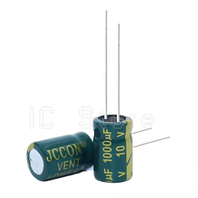 40 PCS 10 V 1000 uf Capacitor 8*12mm Capacitor de alumínio LOWESR de alta frequência 8x12mm