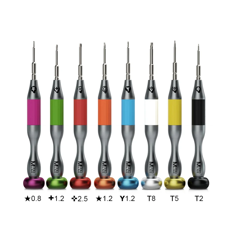 MaAnt MY-903 Precision Screwdriver Set High Hardness Strong Magnetic Android Phone Disassembly Tools S2 Alloy Screwdrivers