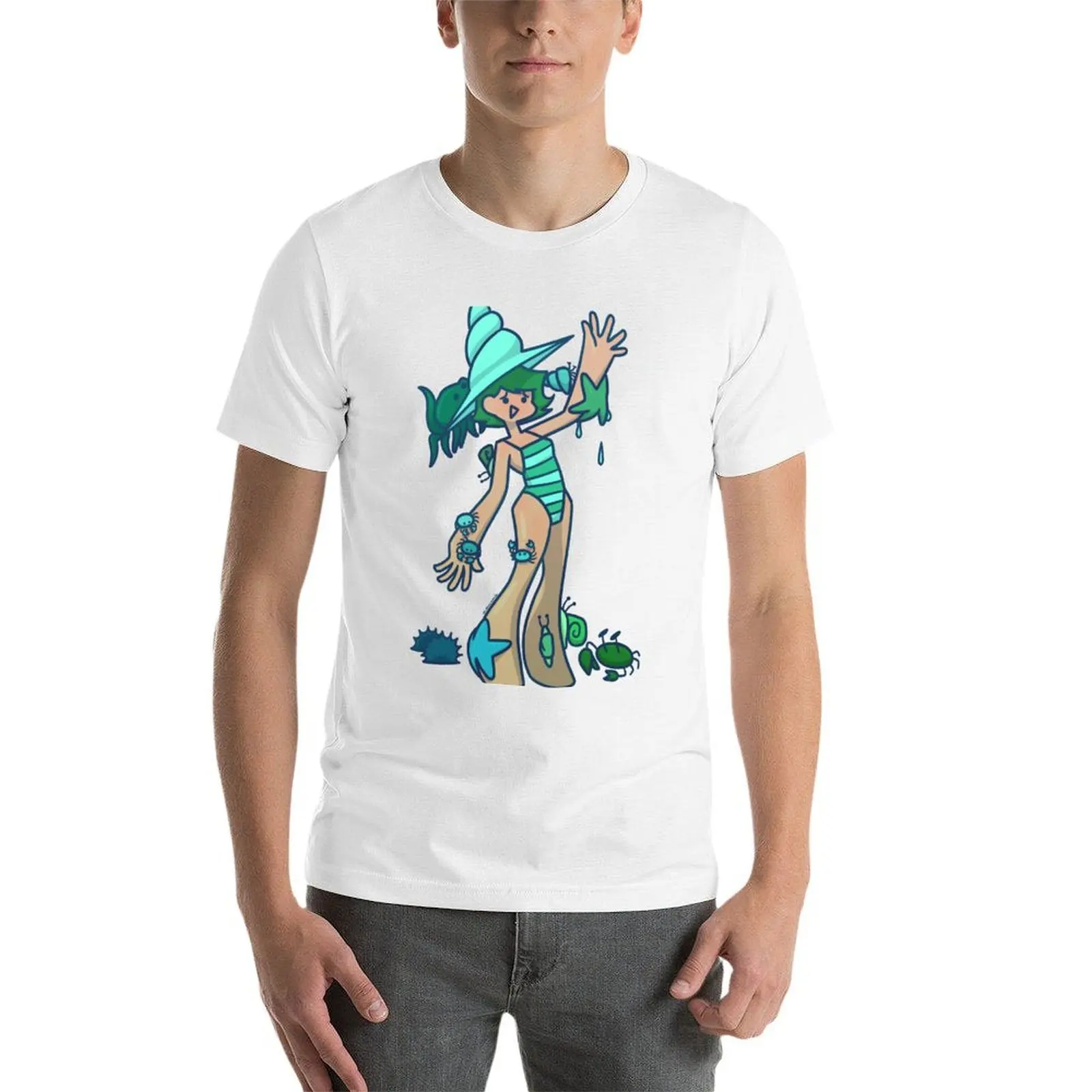 تي شيرت شل ويتش تي شيرت قطن 100% تي شيرت للرجال تي شيرت قطن 100 بالمائة