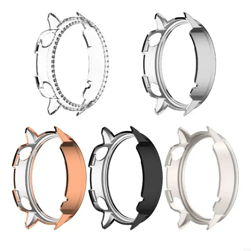 Capas estilo brilhante à prova choques Protetor relógio unissex para assistir