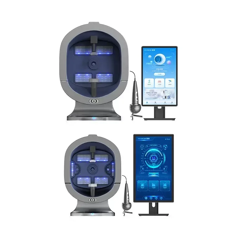 

2025 Newest Professional 3D AI Facial Skin Analysis Device Dermatoscope Face Testing Diagnostics Analysis Machine Skin Care