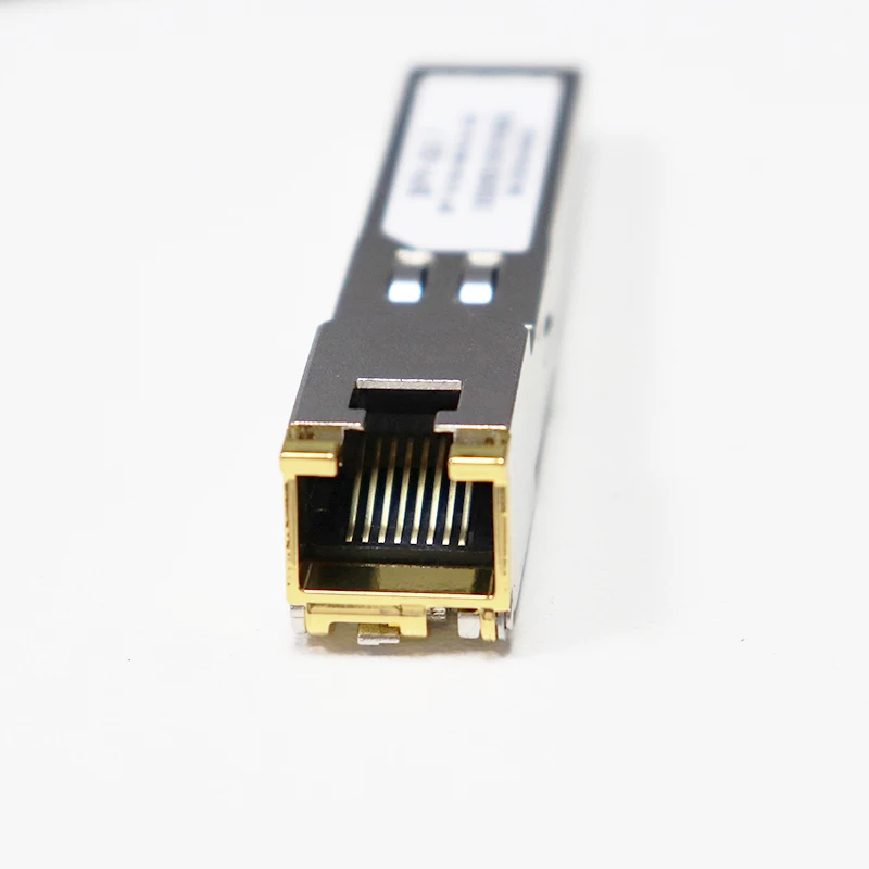 Módulo SFP porta Ethernet módulo SFP RJ45 Switch Gigabit 10/100/1000M conector SFP Cobre RJ45
