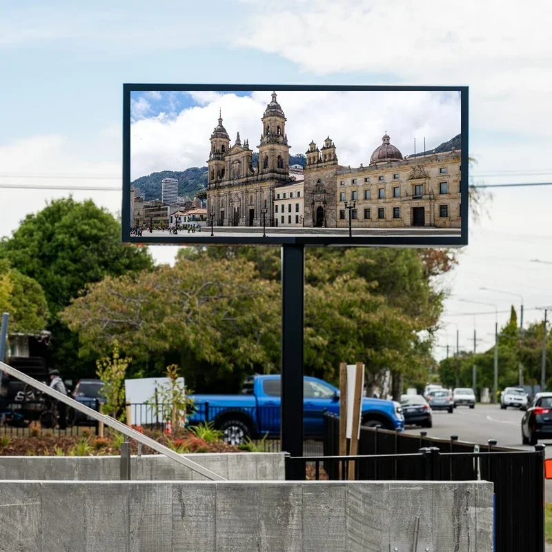 Custom Waterproof & LED DisplayP2.5-P10 Digital Billboard Outdoor Wall Display Screen With IP65/66 Waterproof And 5000cd Brightn