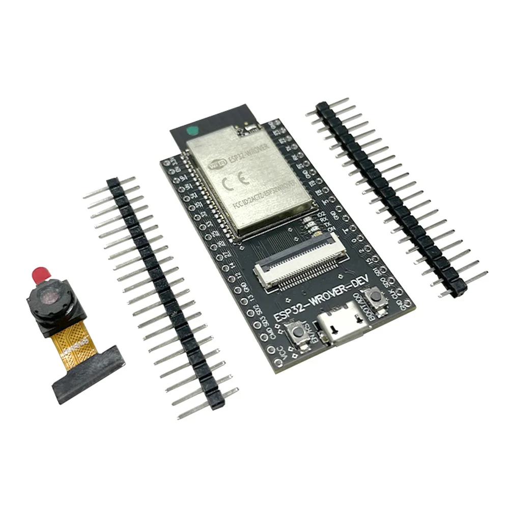 

ESP32 ESP32-WROVER Dev Board Compatible with Camera Wi-Fi Bluetooth Module CH340 CH340G 5V Bluetooth+OV2640 Camera