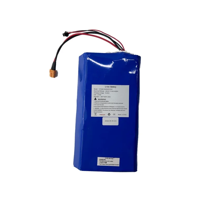 48V 13Ah 21700 Lithium Battery Pack for Electric Tricycle Large-capacity Power Lithium Battery