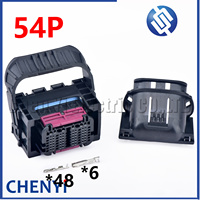 54 Pin Auto waterproof connector engine Computer board ECU plug 9302477-01 1-2208817-1 1-2208818-0 For BMW MG1 MD1 Mercedes Benz