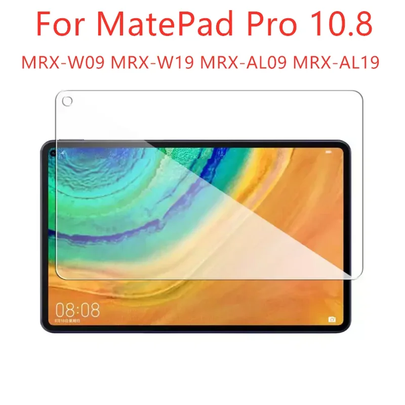 

Закаленное стекло для Huawei MatePad Pro 10,8, 2 шт., защита для экрана, MRX-W09/W19/AL09/AL19, стекло для планшета 10,8 дюйма, HD защитная пленка