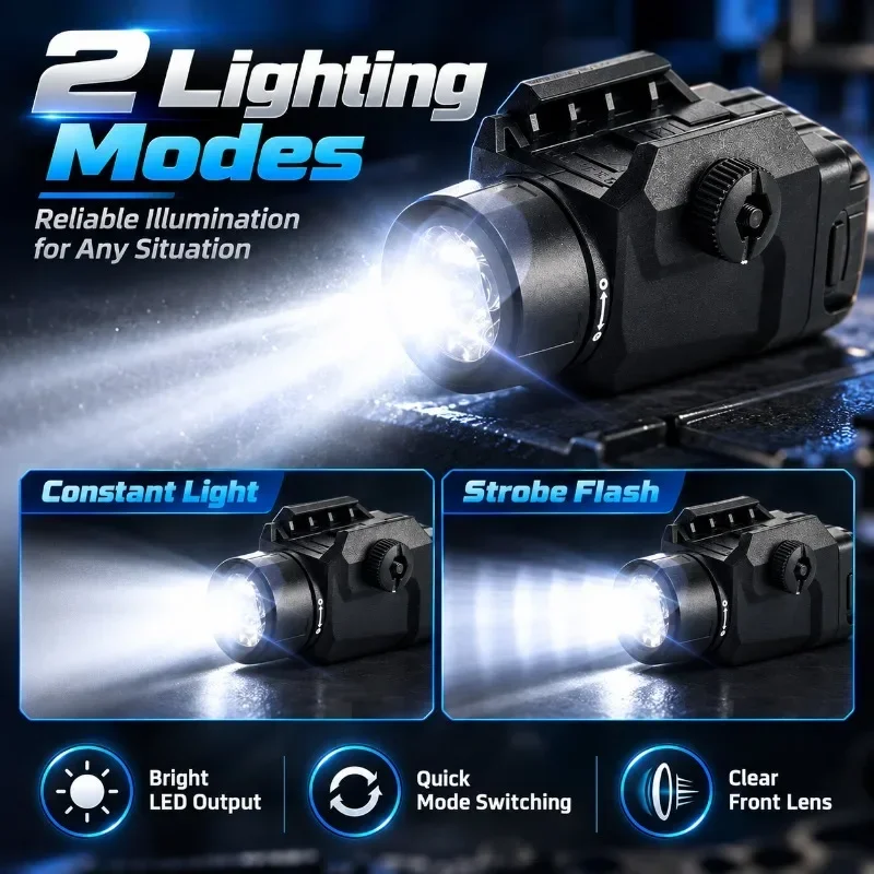 Plastic Stream Light Hobby Flashlight Strobe Night Illumination Decor