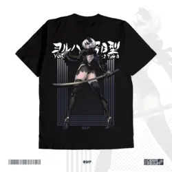 2B YORHA NO 2 TYPE B NIER AUTOMATA GAME Kaos Anime Manga Baju T-Shirt Jepang DJA Cloth