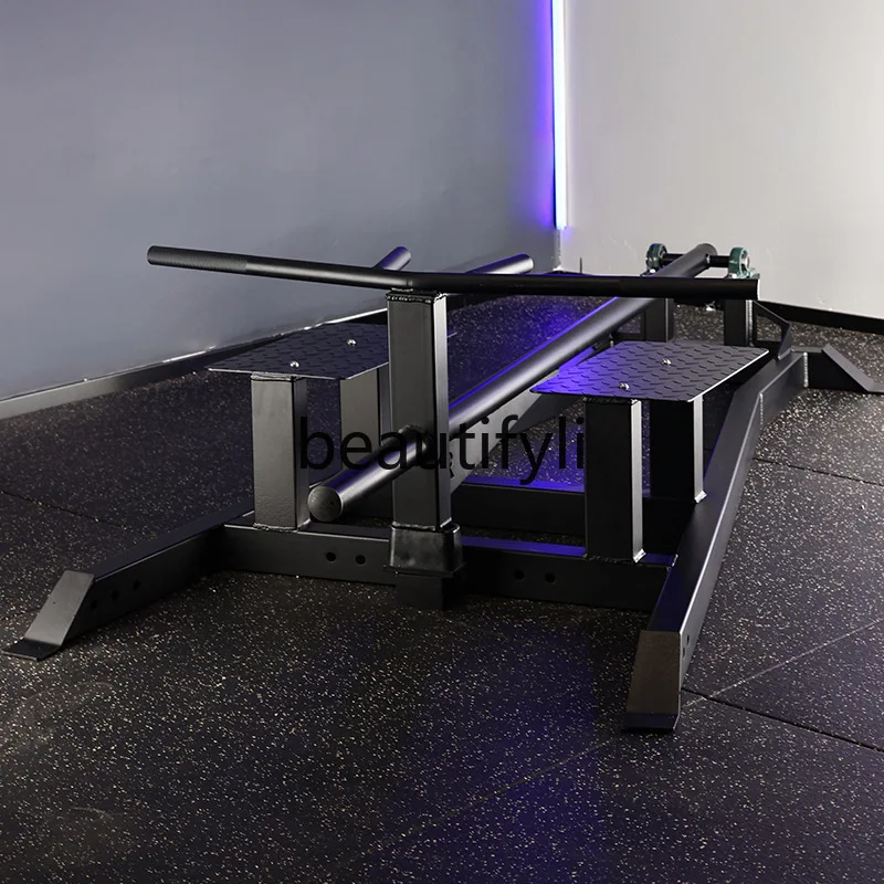 

Lean over rowing back training, rowing machine commercial gym strength equipment low pull back fitness equipment