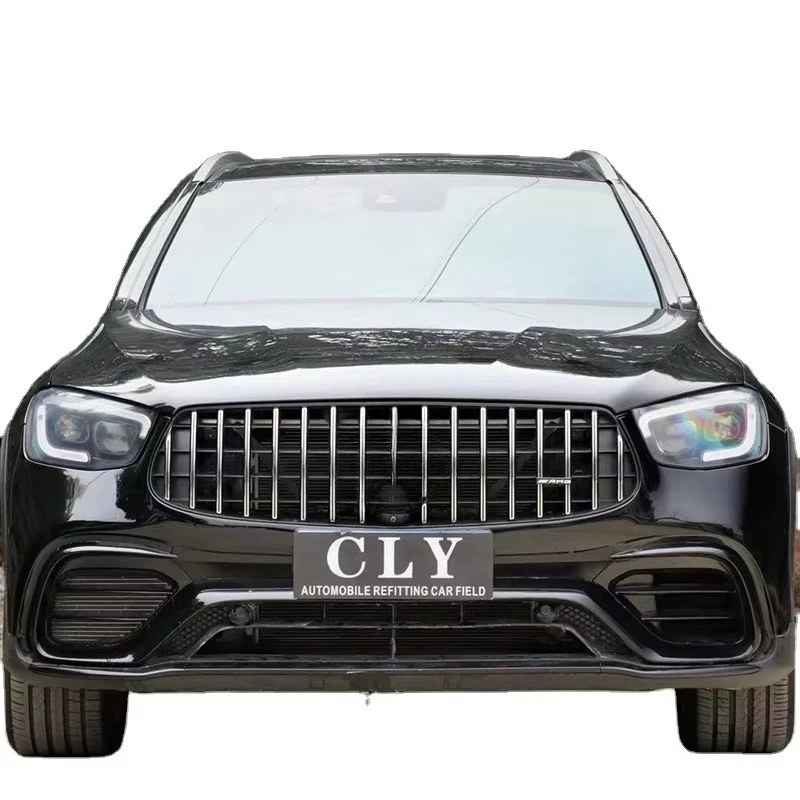 

2020 Automotive Car Parts Front Rear Car Bumper for GLC Modified GLC63S Body Kits Diffuser with Tips Car Grilles