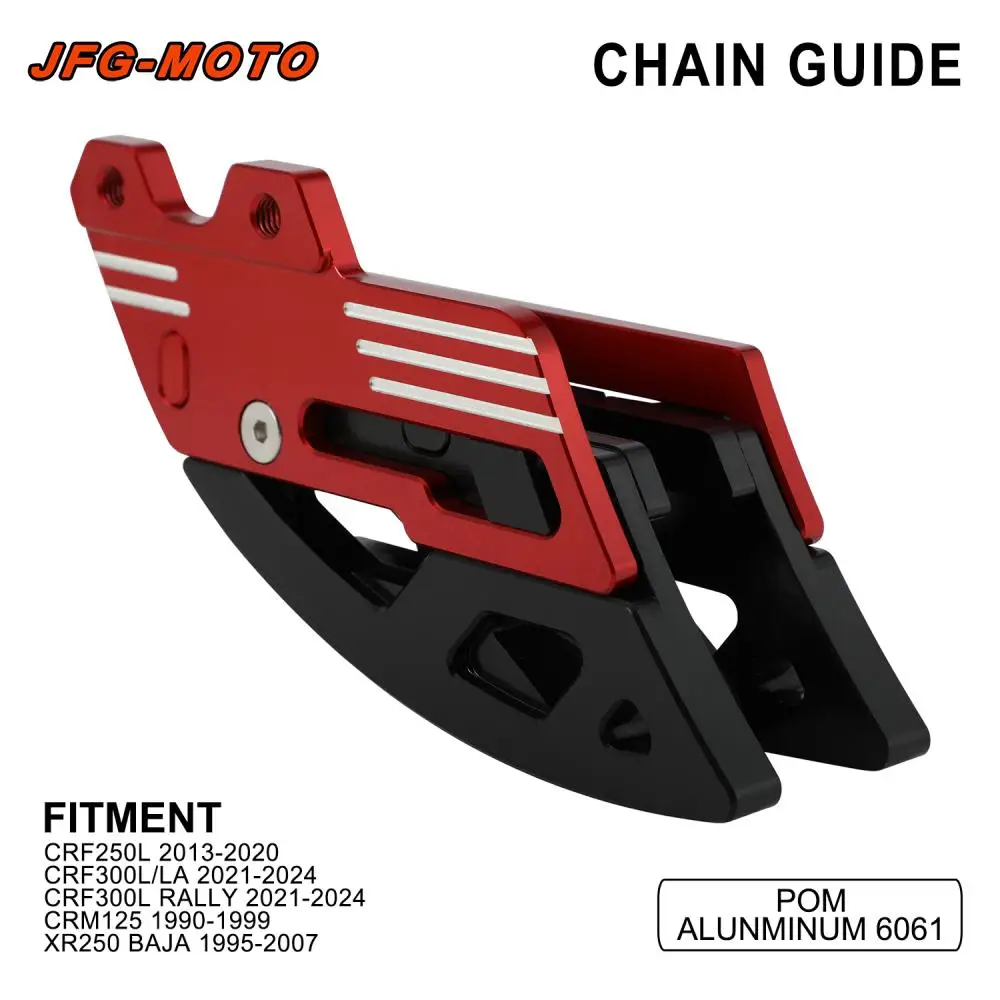 Chain Guide Motorcycles Accessories Pulley Protector Plate Stabilizer For CRF250L 300L/LA 300LRALLY CRM125 XR250BAJA Dirt Bike