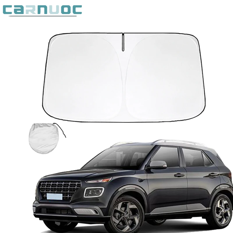 For Hyundai Venue 2020-2023 Car Window Sunshade Cover Sun Shade Windshield Visor Protector Windscreen Curtain Styling Accessorie