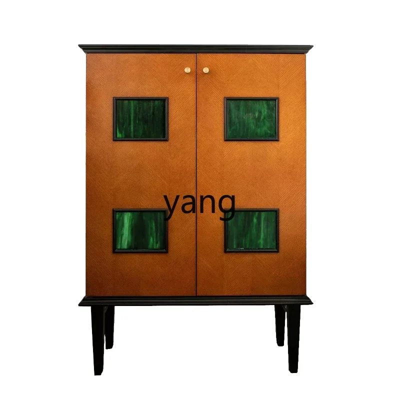 Yhl Carambola Cat Floating Wave Side Cabinet Retro Side Cabinet Mid-Ancient Sideboard Cabinet  Original