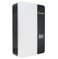 growatt spf 5000 es manufacturers 3kw 5kw 48v Battery Storage 230v 5000w mppt Solar Hybrid off grid wind inverter