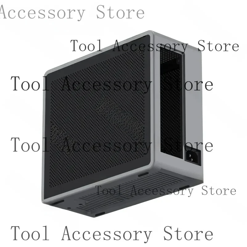 COOJ Sparrow MQ4 2023 Mini-ITX Case All-Aluminum HTPC Chassis With PCIe 3.0 & Dual Chamber Design