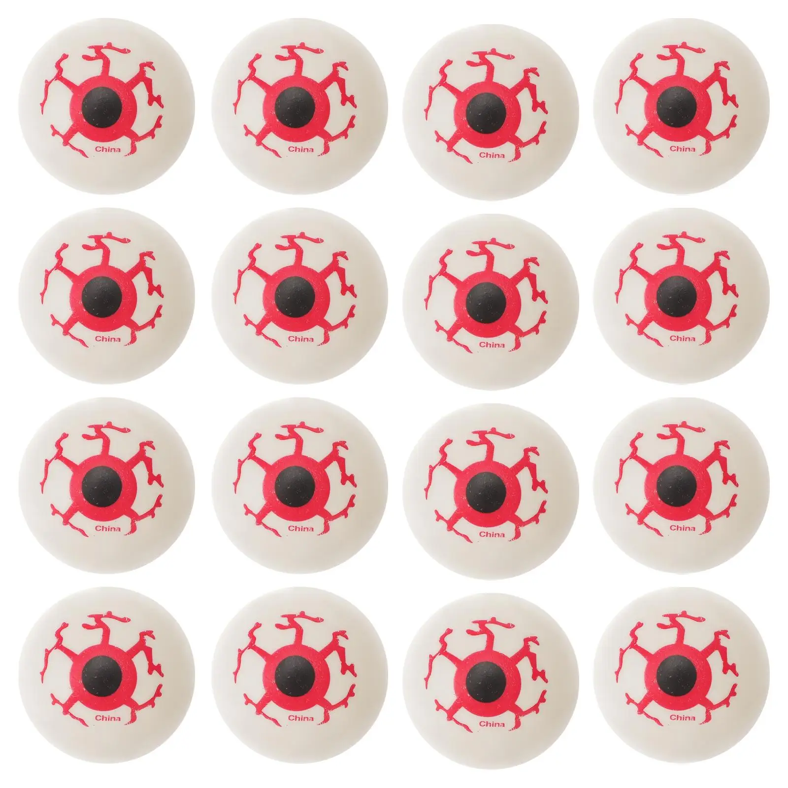 

18 Pcs Halloween Scary Props Plastic Spooky Halloween Scary Eyeballs Toys Eyeball Modeling Wide Eyeballs Use
