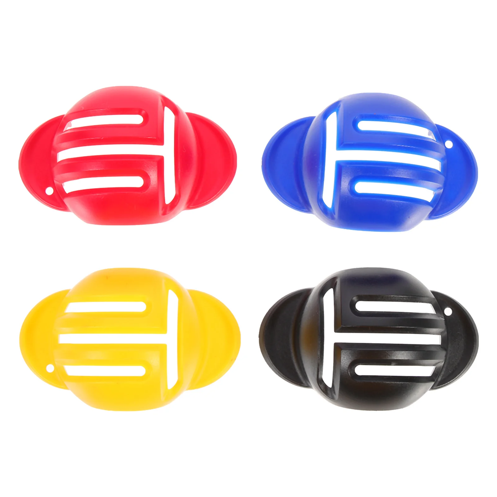 4 قطع من استنسل كرة الجولف المحمول، أداة تحديد محاذاة بلاستيكية ممتازة لممارسة الجولف، حجم صغير وخفيف الوزن #3