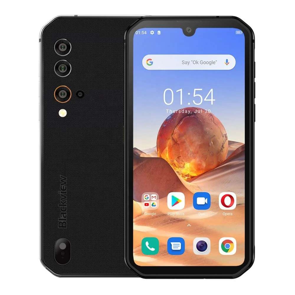 Global Version Unlocked BLACKVIEW BV9900E Smartphone Octa Core 5.84 inch 6GB+128GB 4380mAh 48MP Camera Android 10 Rugged Phone