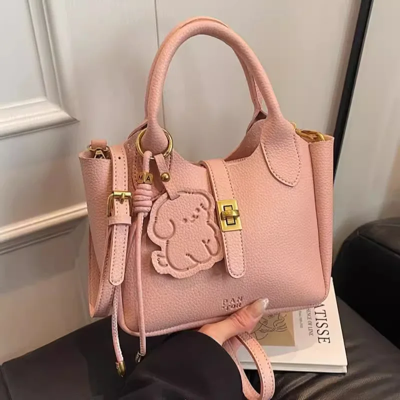 

2025 Niche Market Tote Bag for Women Spring Boho Bucket Purse with Adjustable Crossbody Strap