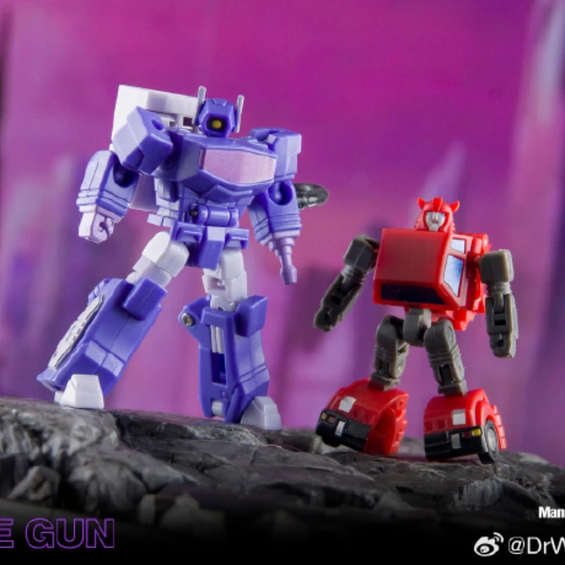 재고 있음 Dr.Wu DW-E37 클리프점퍼 & DW-E38 쇼크웨이브 세트 |   G1 만화 색상 트랜스포머 제3자 액세서리