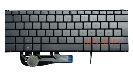

French NEW Laptop Keyboard For ASUS ZenBook 3 UX390CA UX390U UX390 UX390UA UX390UAK Silver