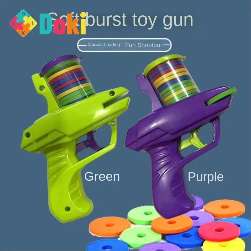 

Dokitoy Carrot Gun Toy Nostalgic Classic Mini Gun Safe Soft Bullet Gun Children's Toy Gun Popular 2024 Hot Sale Dopshipping