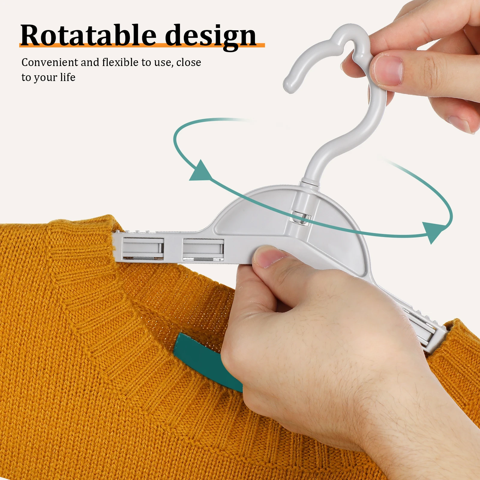 

8 pcs Retractable Clothes Hanger Extra Wide Foldable Coat Hangers Adjustable Sturdy Pp Drying Hangers For Clothes Bed Sheets