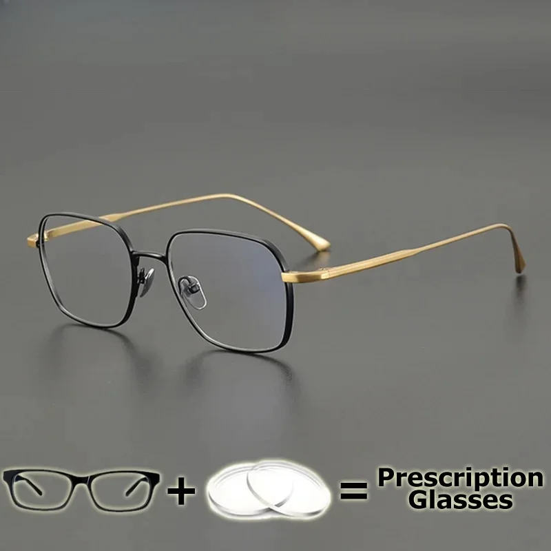 

KIZN Prescription Quality Myopia Photochromic Lenses Men's Medical Glasses Glasses Top Optical Lenses PureTitanium Recipe Presby