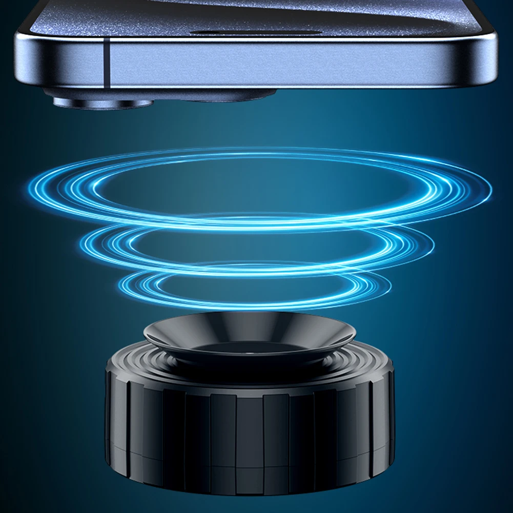 

Air Suction Magnetic Car Phone Bracket 360 Rotation Car Phone Mount Car Phone Stand for Car Mirror Gym Bath & All Smooth Surface
