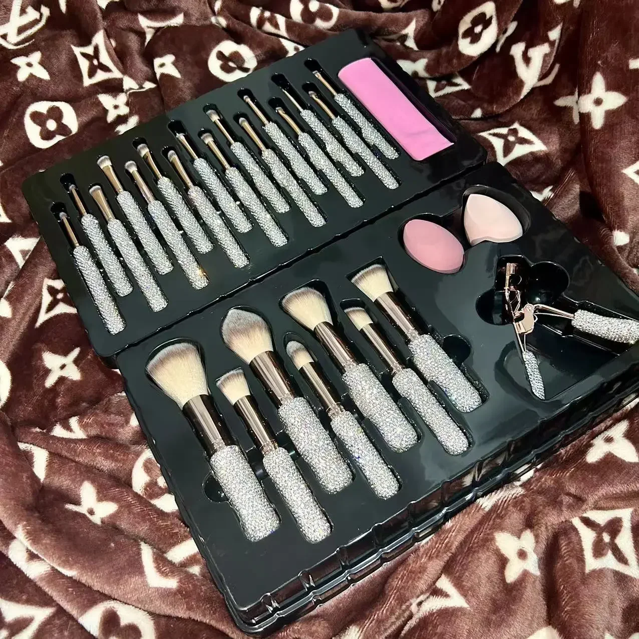 Brush Set Bling Makeup Brushes