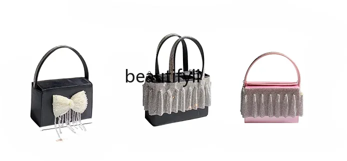 Special-Interest Design Lace Diamond Tote New One-Shoulder Crossbody Women Bag Wallet