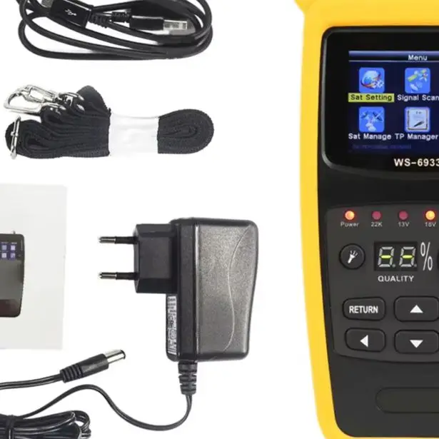 

Satlinks WS-6933 DVB-S2 FTA CKUs Band Digital Satellites Finders Meter WS6933 Vs GT MEDIA V8 Finder 2 Tool Accessories Tools