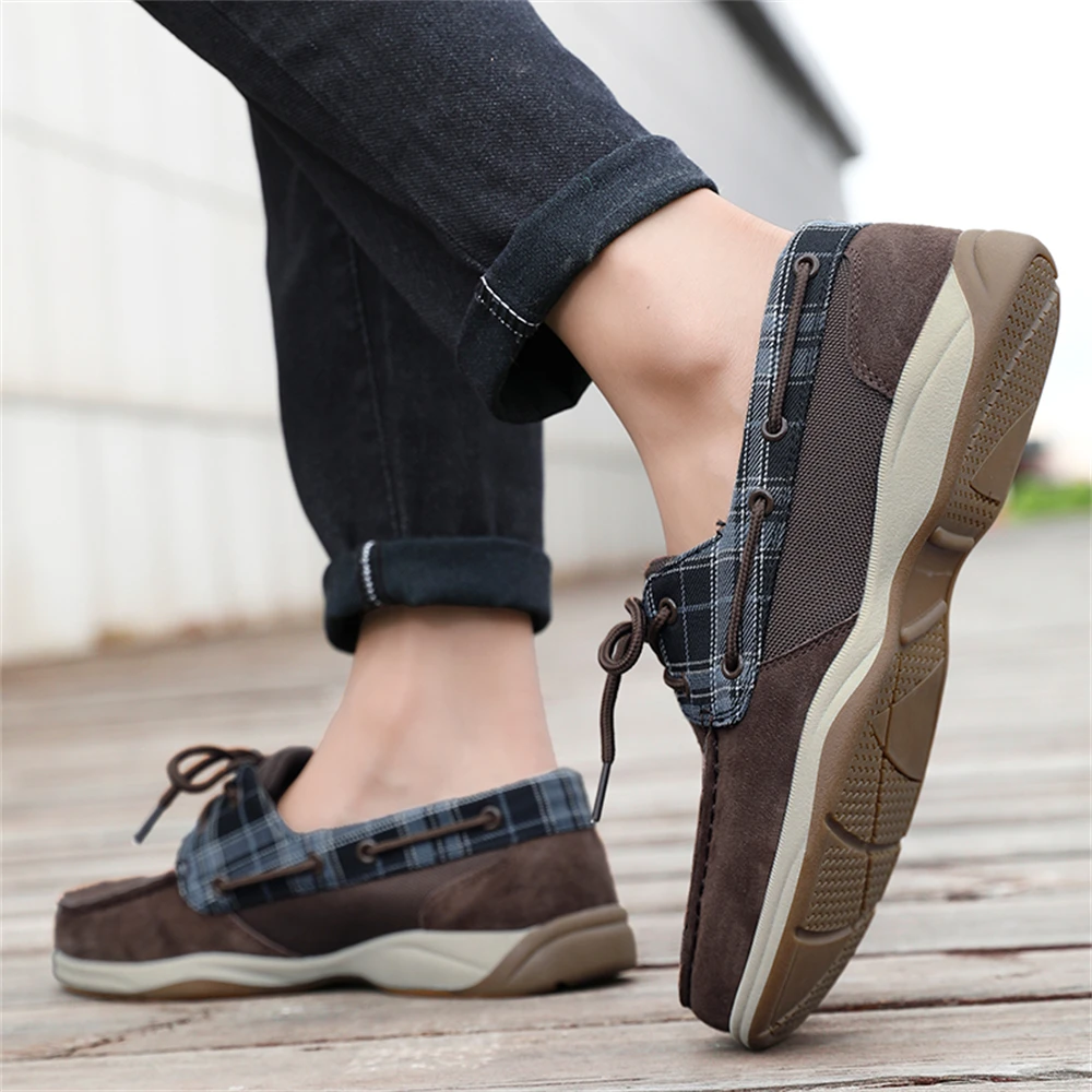 Luxuriöse Boots-Loafer für Herren in Übergröße – hochwertiges PU-Obermaterial, atmungsaktives Futter, weiche Einlegesohlen, rutschfeste Sohle, leicht und bequem – Detail 23