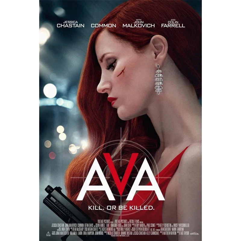 D0894 Ava Movie action Silk Fabric Poster Art Decor Indoor Painting Gift