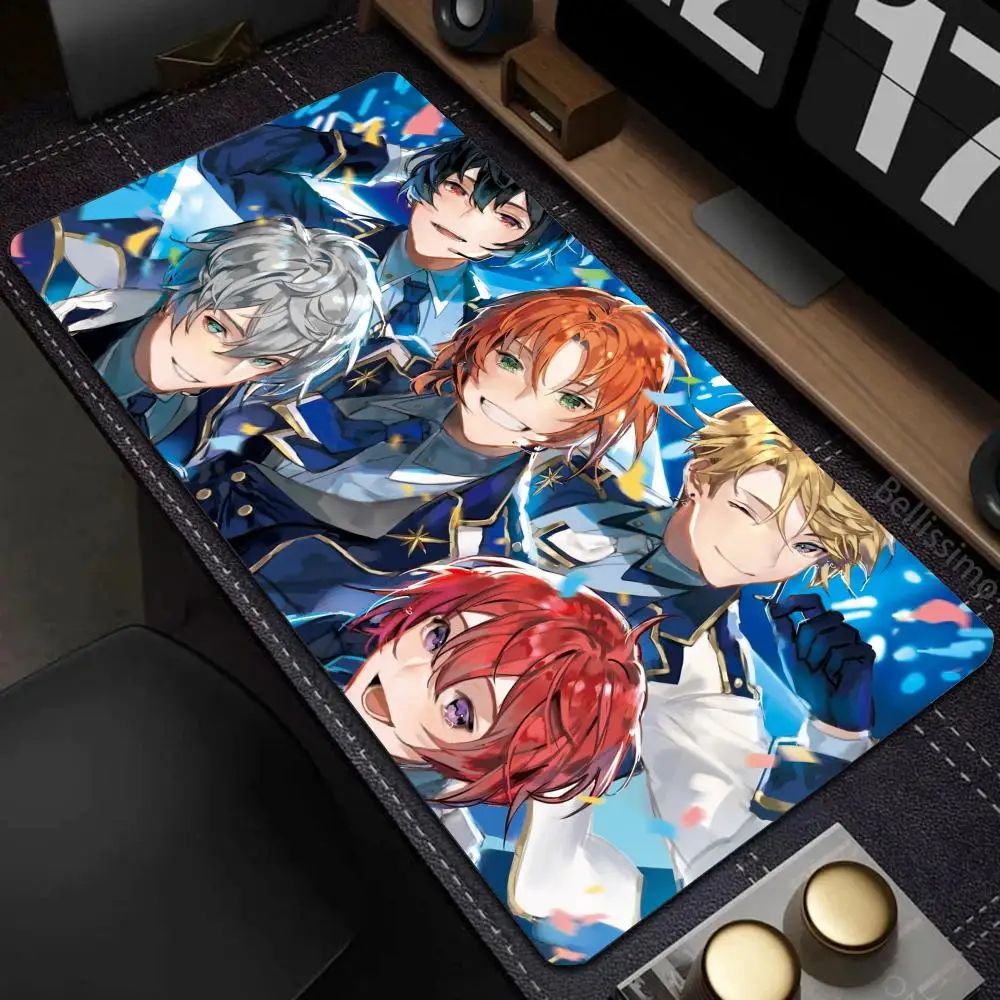 

Ensemble Stars Mouse Pad XXL Gaming Accessories Carpets Rugs Gamer idol game Large Keyboard MouseMat Anime Playmats Desk Mat