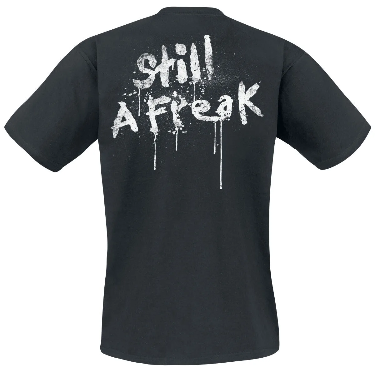 Korn Still A Freak Tee, Nu-Metal T-Shirt with Graffiti Logo & Back Slogan, Korn Essential Fan Merch