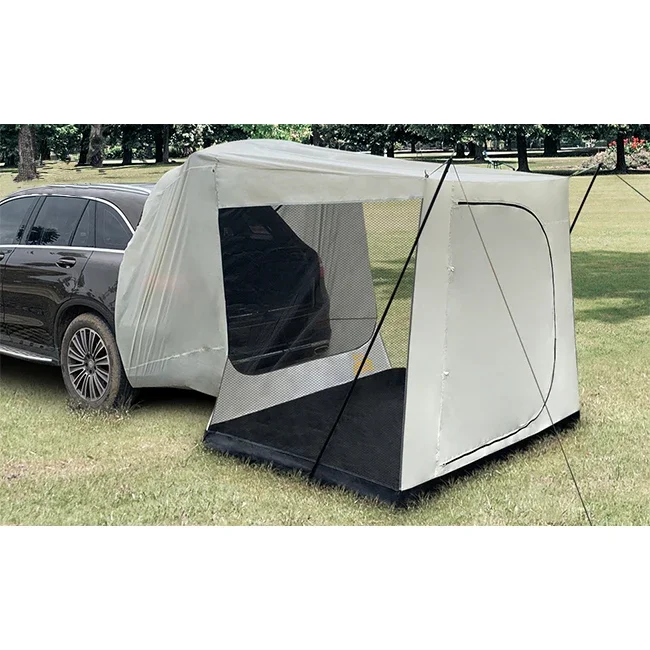 glamping folding car tent outdoor camping suv tent guangzhou unity tailgate tent for car camping