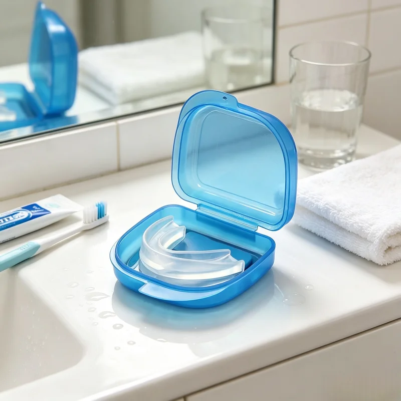 Teeth Bruxism Sleeping Apnea Guard Anti Snoring Bruxism Mouth Guard Snoring Device Bruxismo Snoring Mouth Guard to Stop Snoring